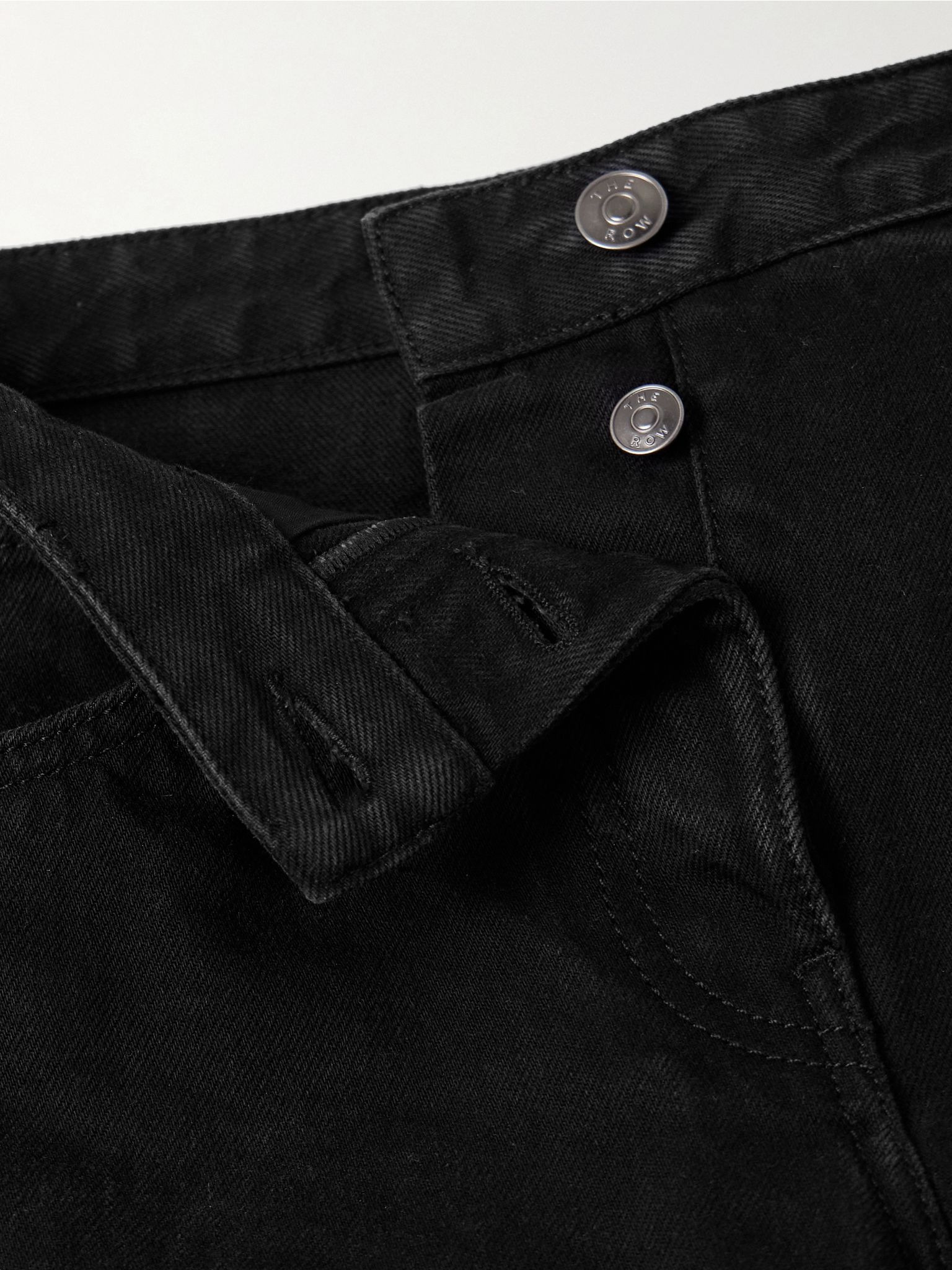 Riaco mid-rise straight-leg jeans Black - 5