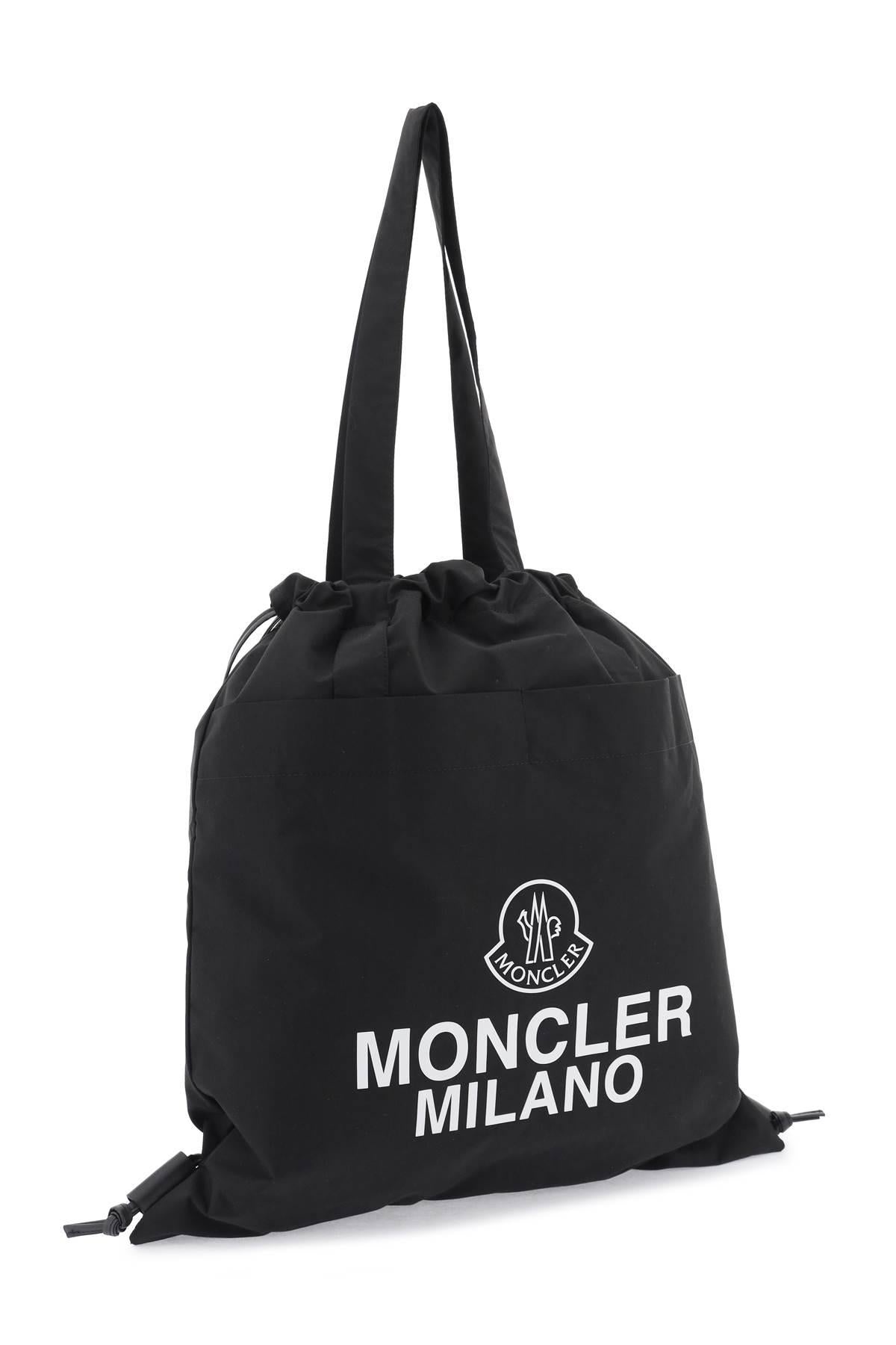 バッグ MONCLER AQ DRAWSTRING TOTE BAG Moncler AQ Drawstring Tote Bag | REVERSIBLE