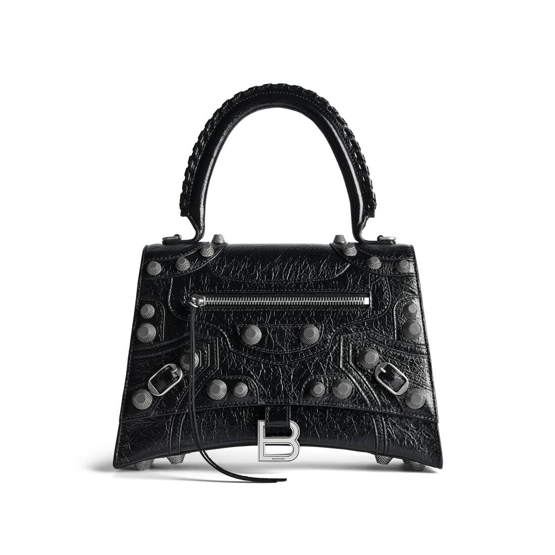 Women's Hourglass X Le Cagole Medium Handbag in Black - 1