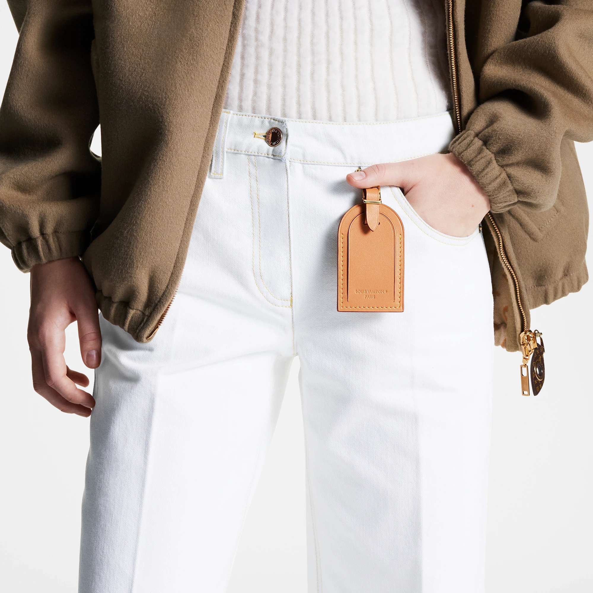 Bleached Denim Boot-Cut Jeans - 2