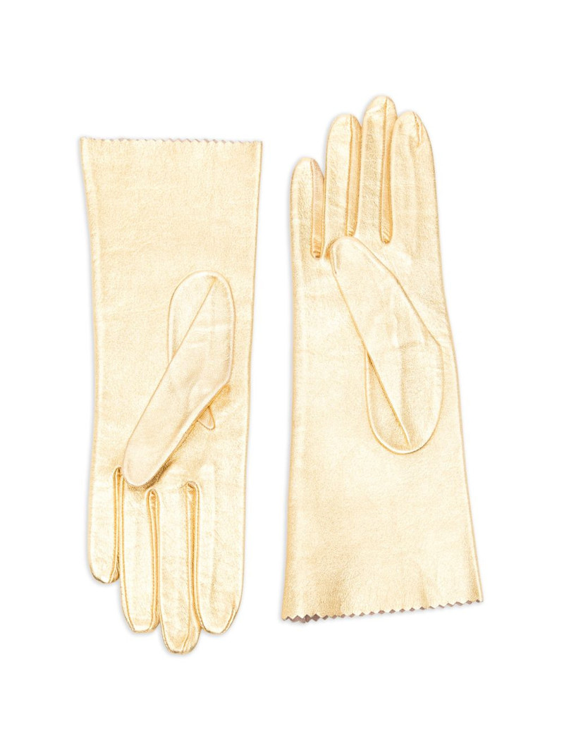 MANOKHI scalloped gloves outlook