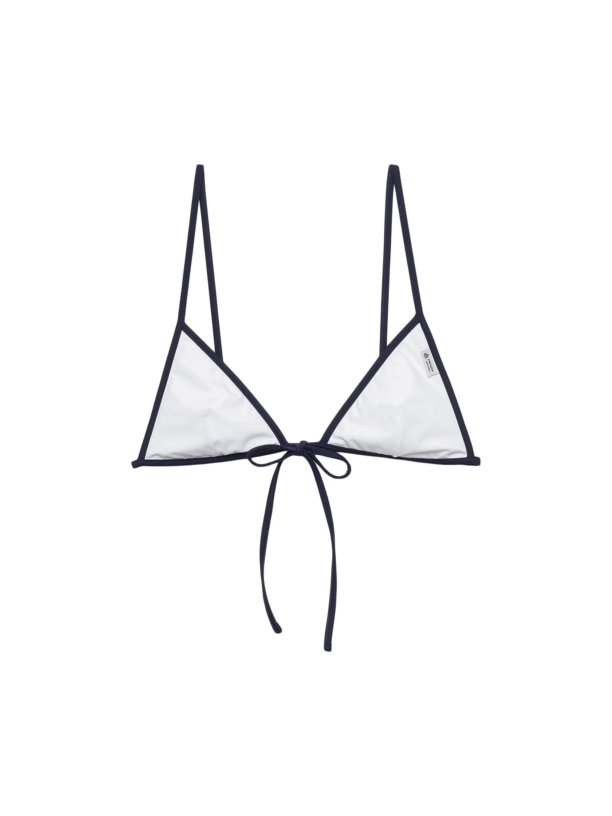Women's Jersey Bikini Top - White - 1