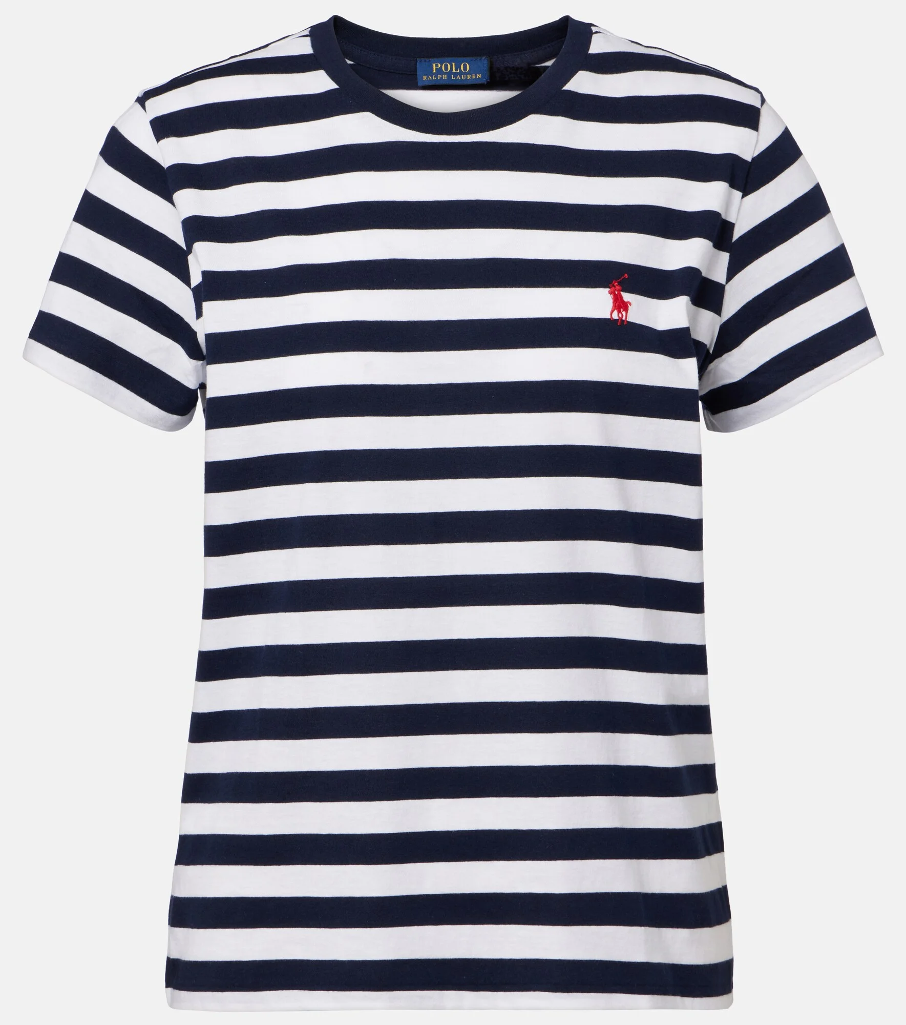 Logo striped cotton jersey T-shirt - 1