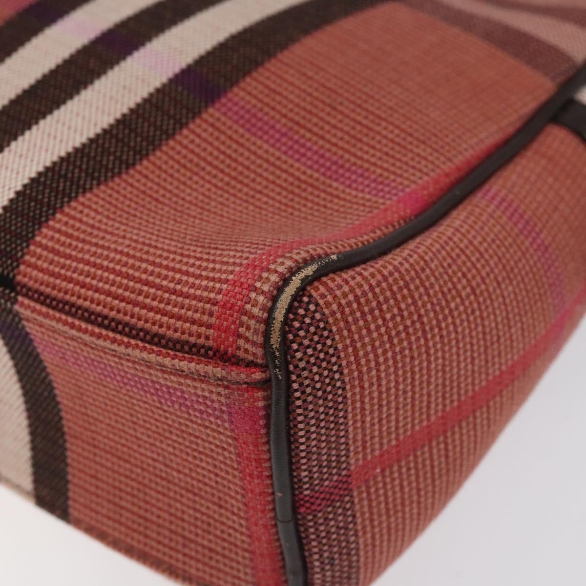 Burberry Nova Check Shoulder Bag Canvas Red - 15