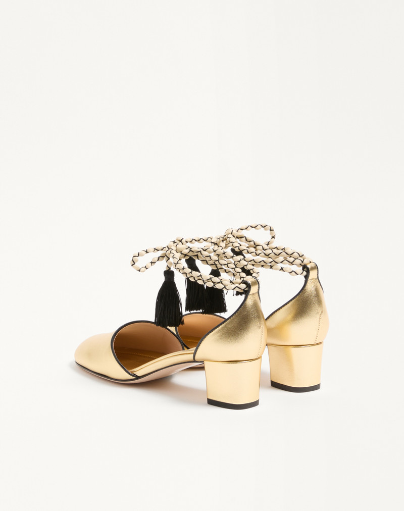 D'ORSAY BONDIE PUMP IN LAMINATED NAPPA 45MM 5