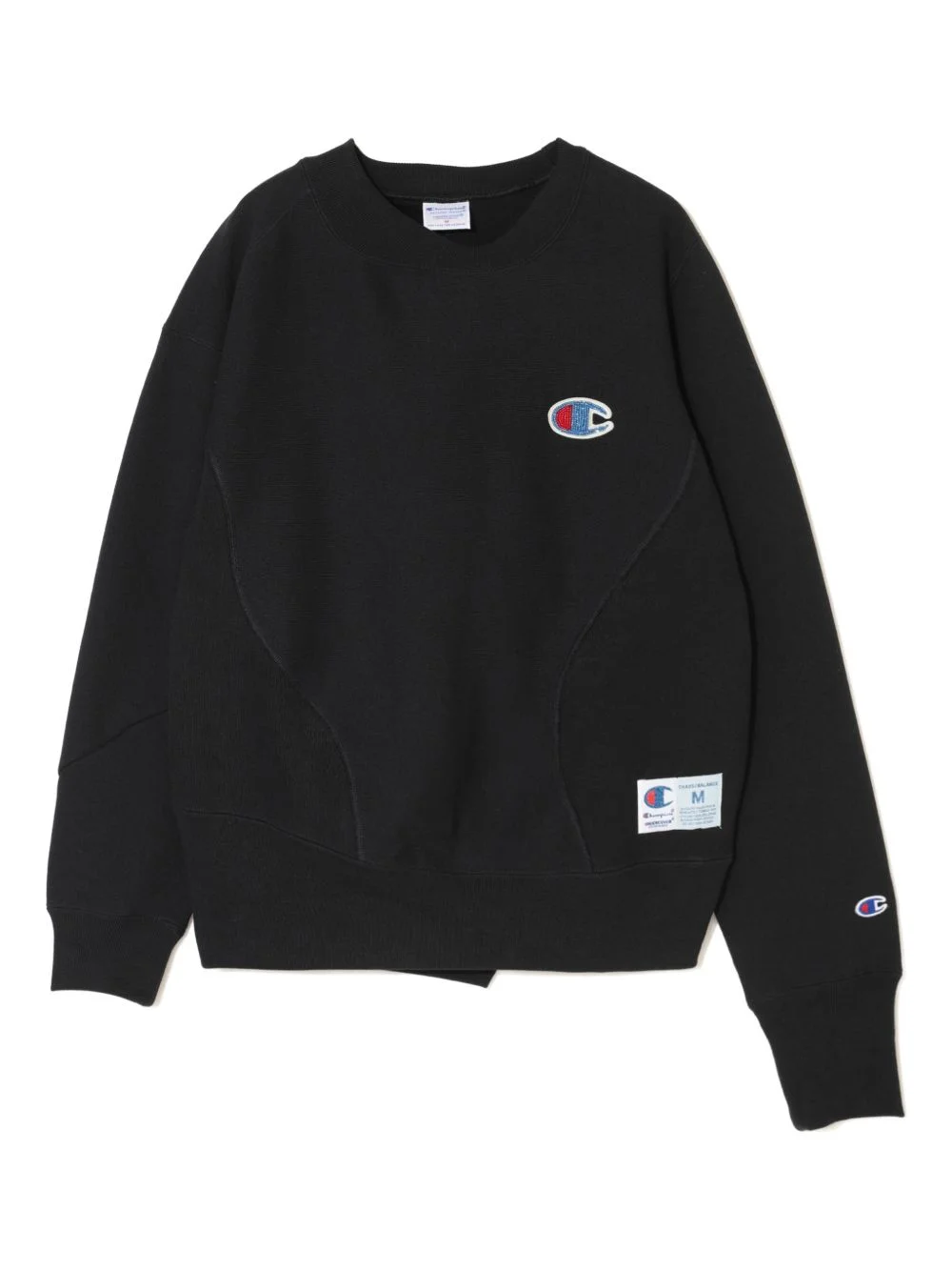 logo-patch sweater - 1