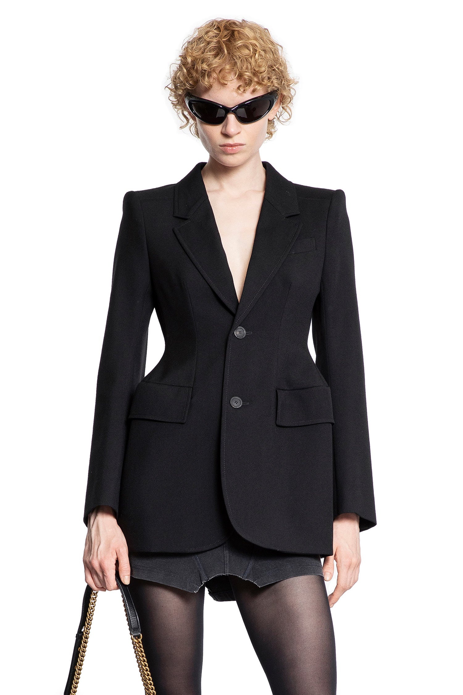 Hourglass-Blazer-In-Wool-Twill - 5