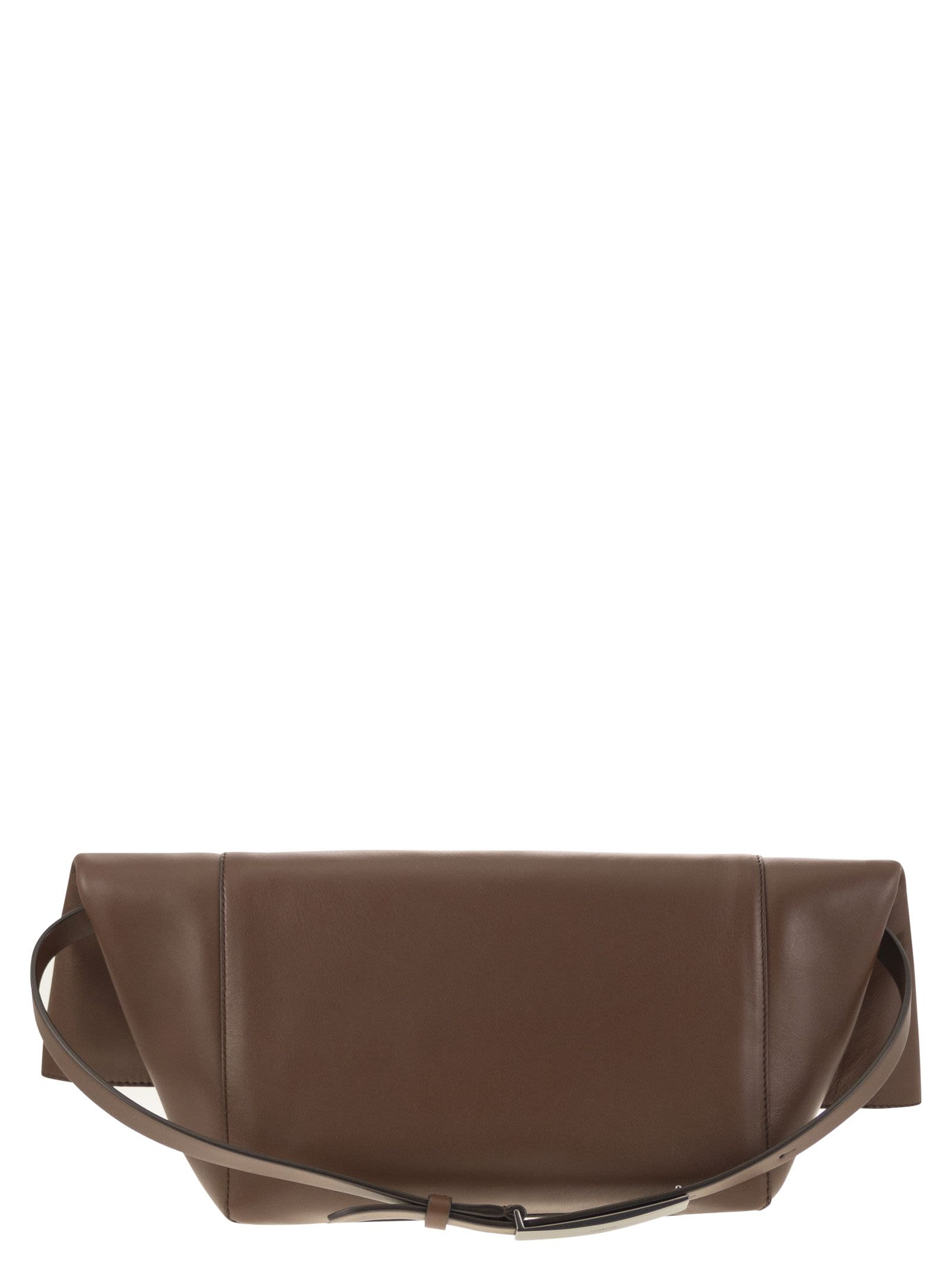 Maxmara Women Mmclaspclutch - Small Natural Leather Clutch Bag - 2
