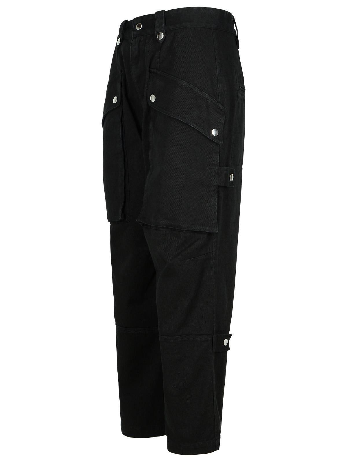 Isabel Marant Etoile Jannick' Black Cotton Pants Women - 2