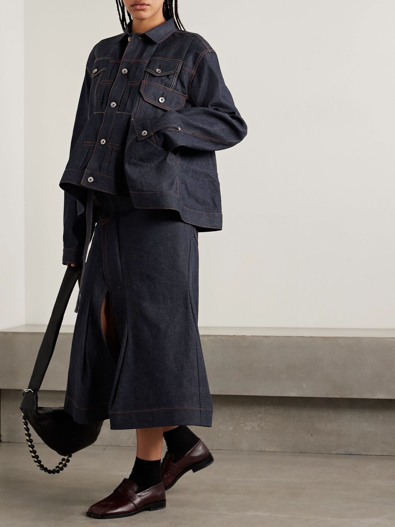 sacai Denim jacket Dark denim outlook