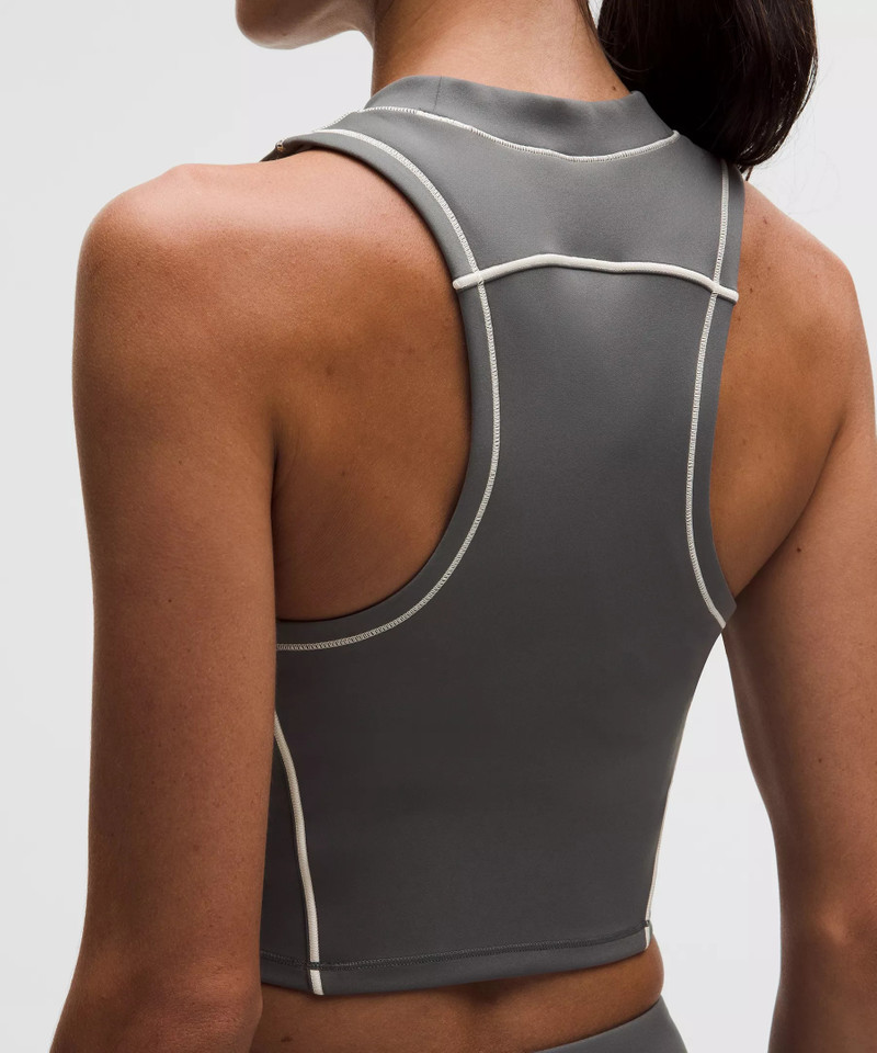 Ultralu Contour-Seam Cropped Tank Top 5