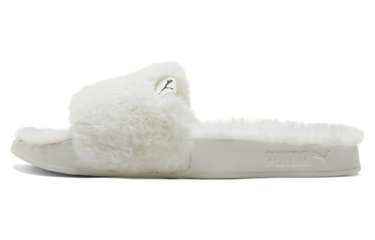(WMNS) PUMA Leadcat 20 YLM Sports Slippers White 385803-04 - 2
