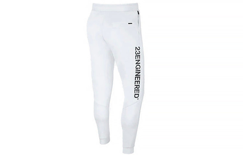 Jordan Air Jordan Men's 23 Flight Space Cotton Trousers White BQ4645-100 outlook