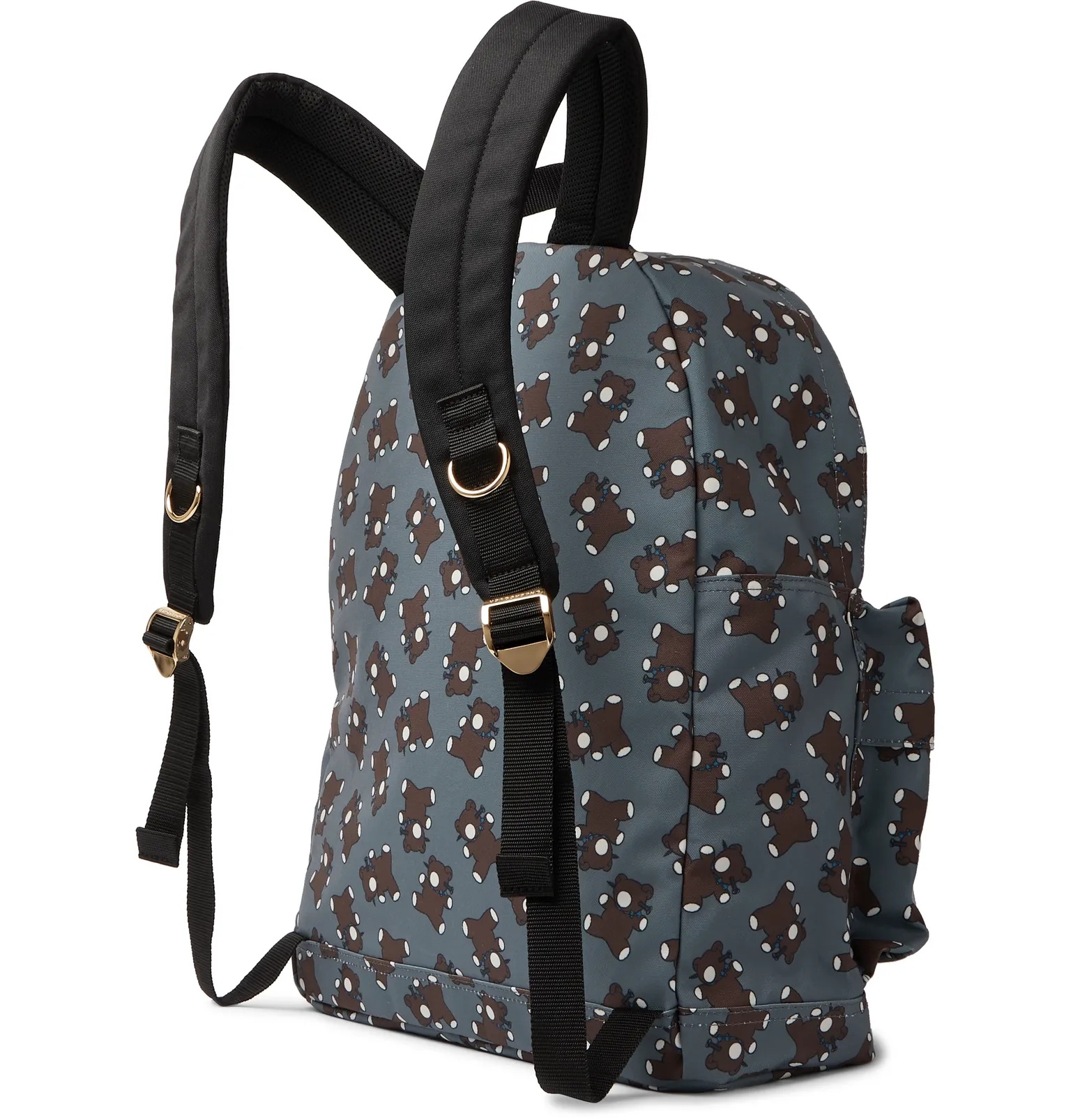 Screwbear Printed Canvas Backpack - 14