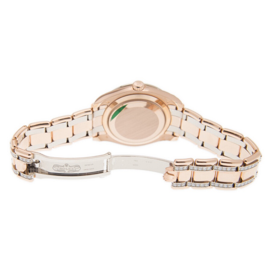 Rolex Pearlmaster 39 Diamond Pave Dial Men's 18kt Rose Gold Pearlmaster Watch 86285DRPM - 6