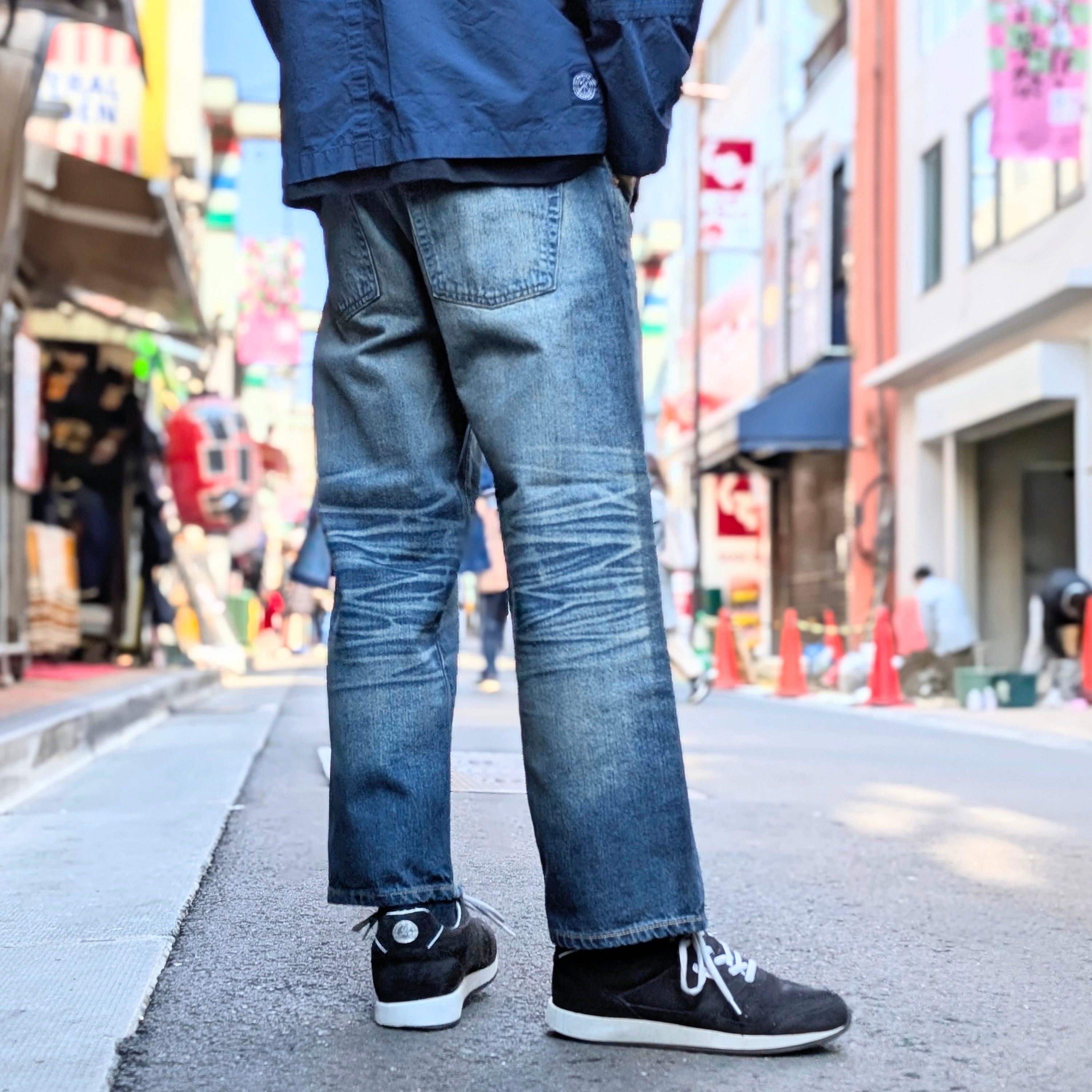 Cotton Distressed Denim Pants - WO-P020-051 - 12