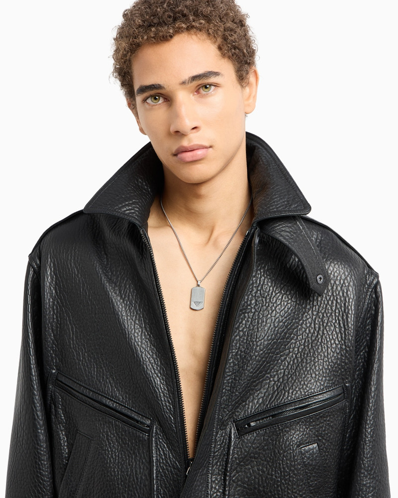 EMPORIO ARMANI STAINLESS STEEL DOG TAG NECKLACE outlook