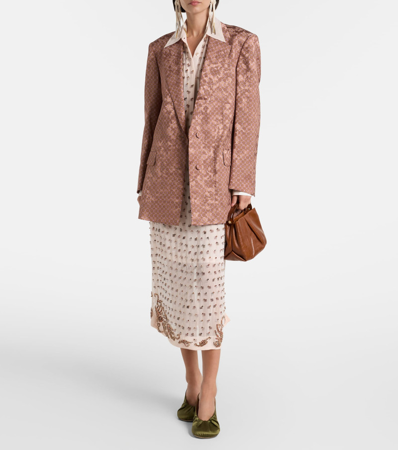 Dries Van Noten Printed blazer outlook