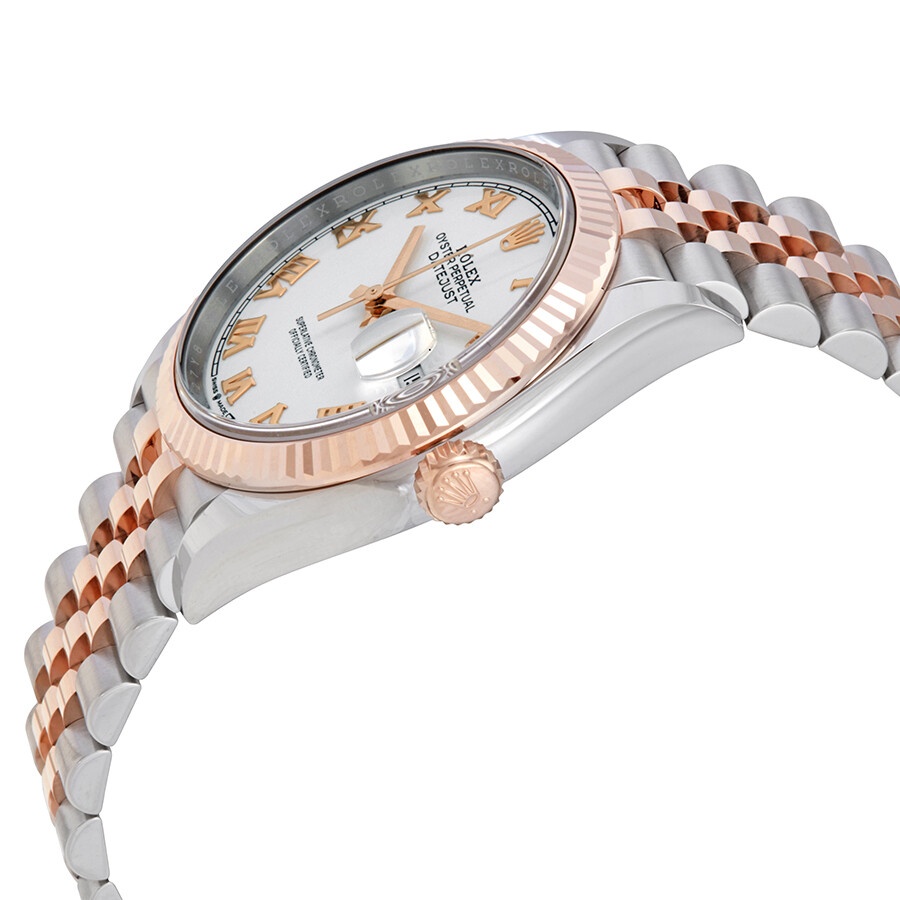 Rolex Datejust 36 Automatic White Dial Men's Steel and 18kt Everose Gold Jubilee Watch 126231WRJ - 2