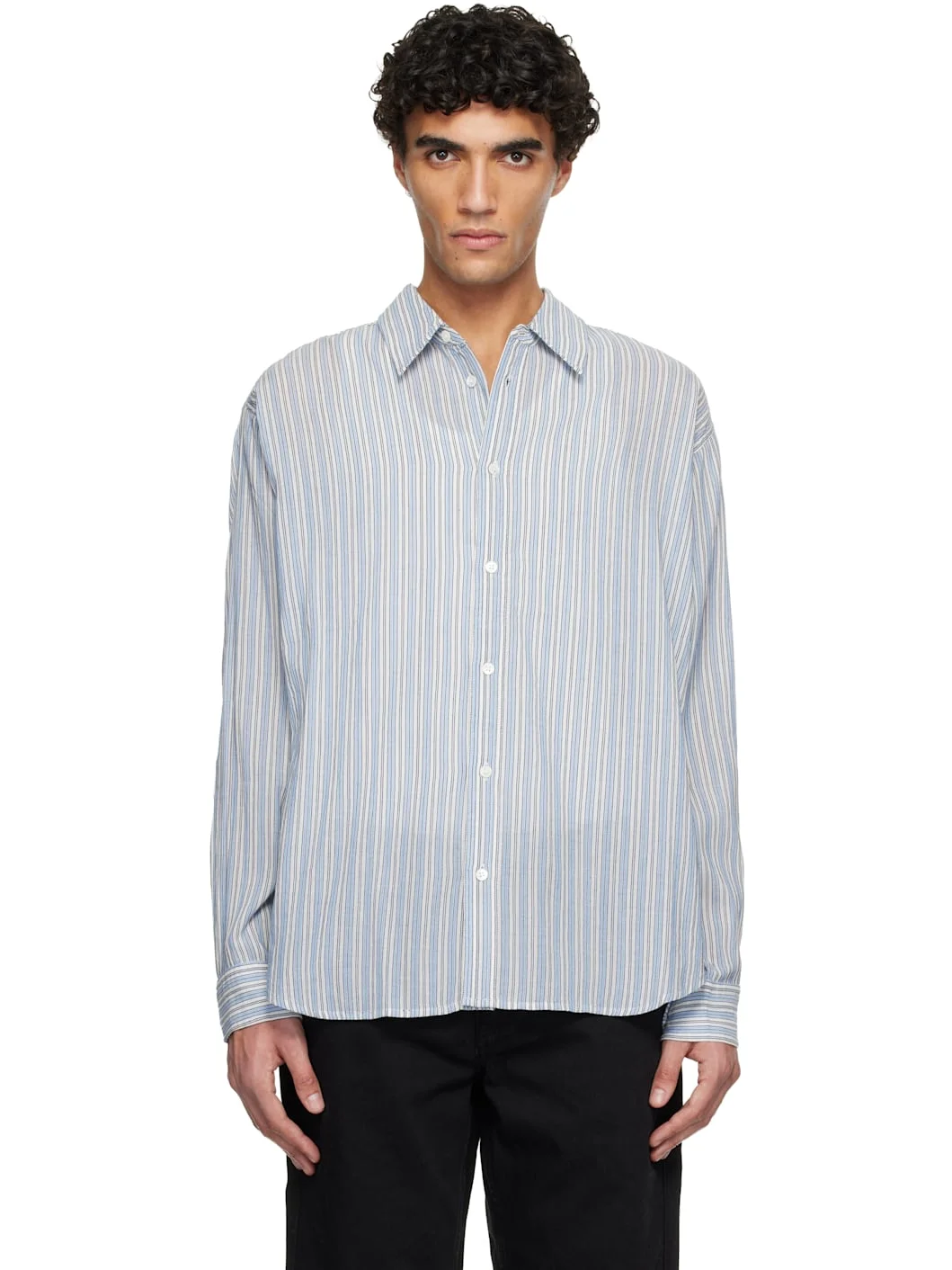 Blue Cybilio Shirt - 1