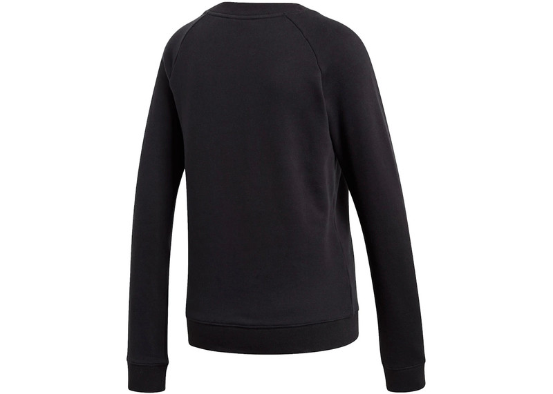 adidas adidas Trifoil Crewneck Sweatshirt Black/White outlook