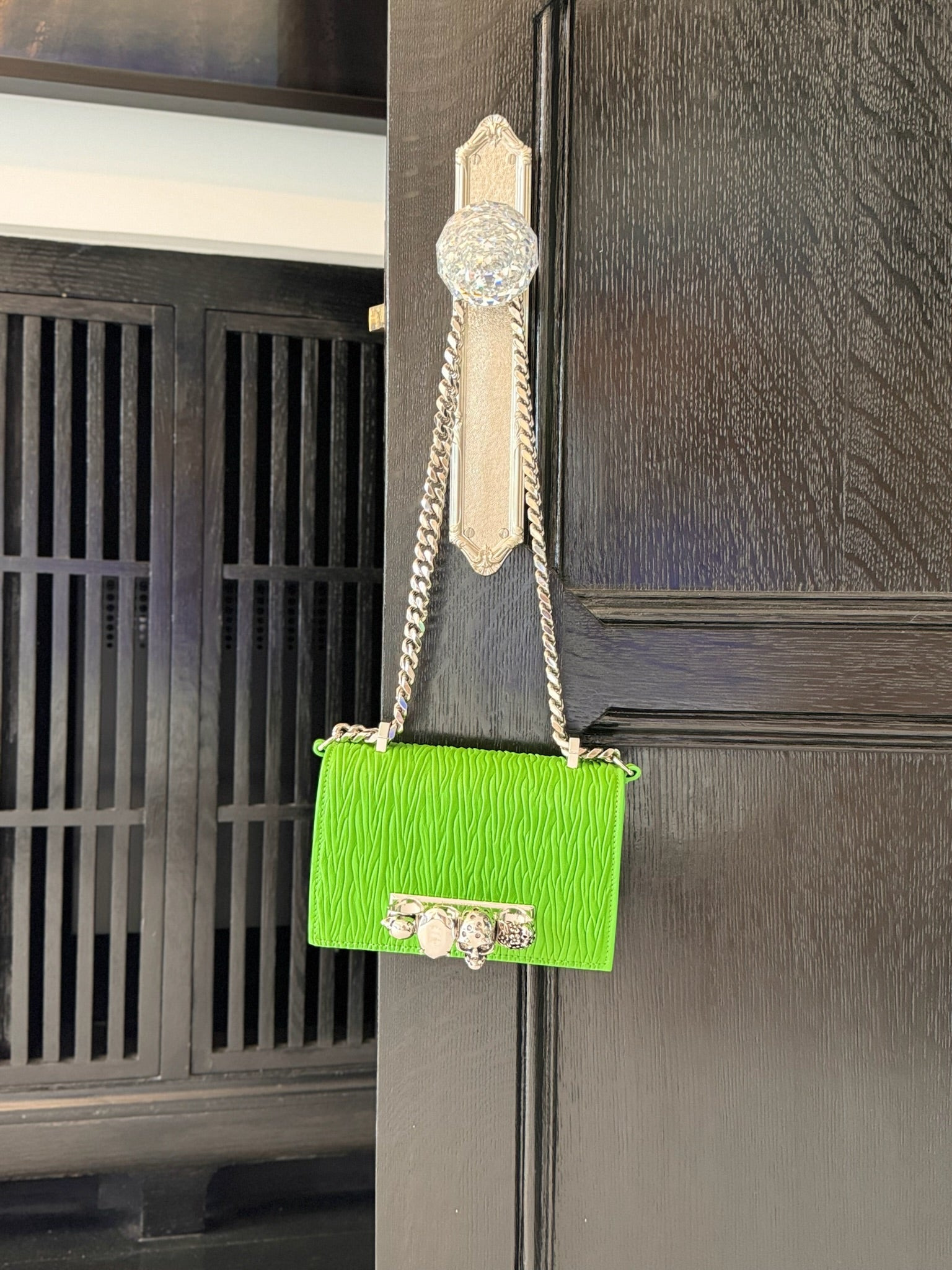Jewelled Small Crossbody Satchel Bag - 11
