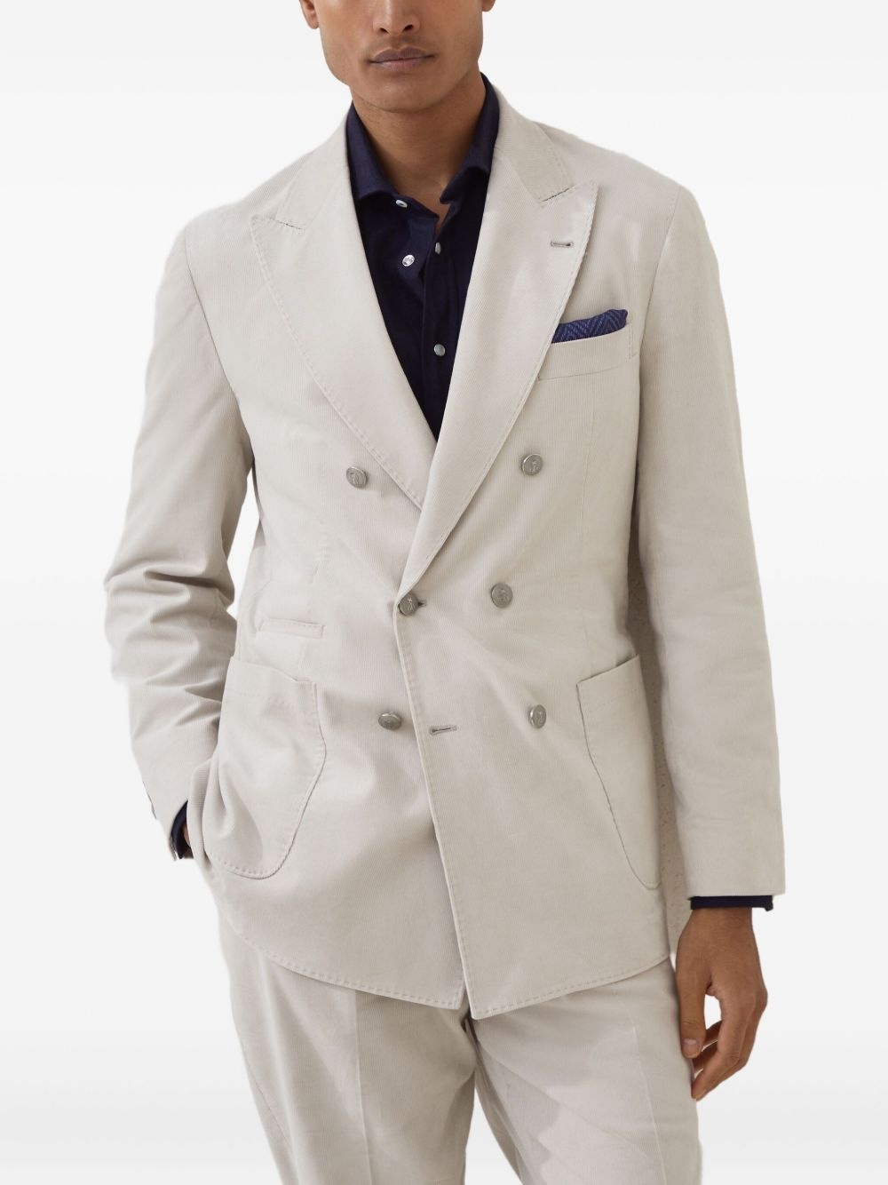 double-breasted blazer - 3
