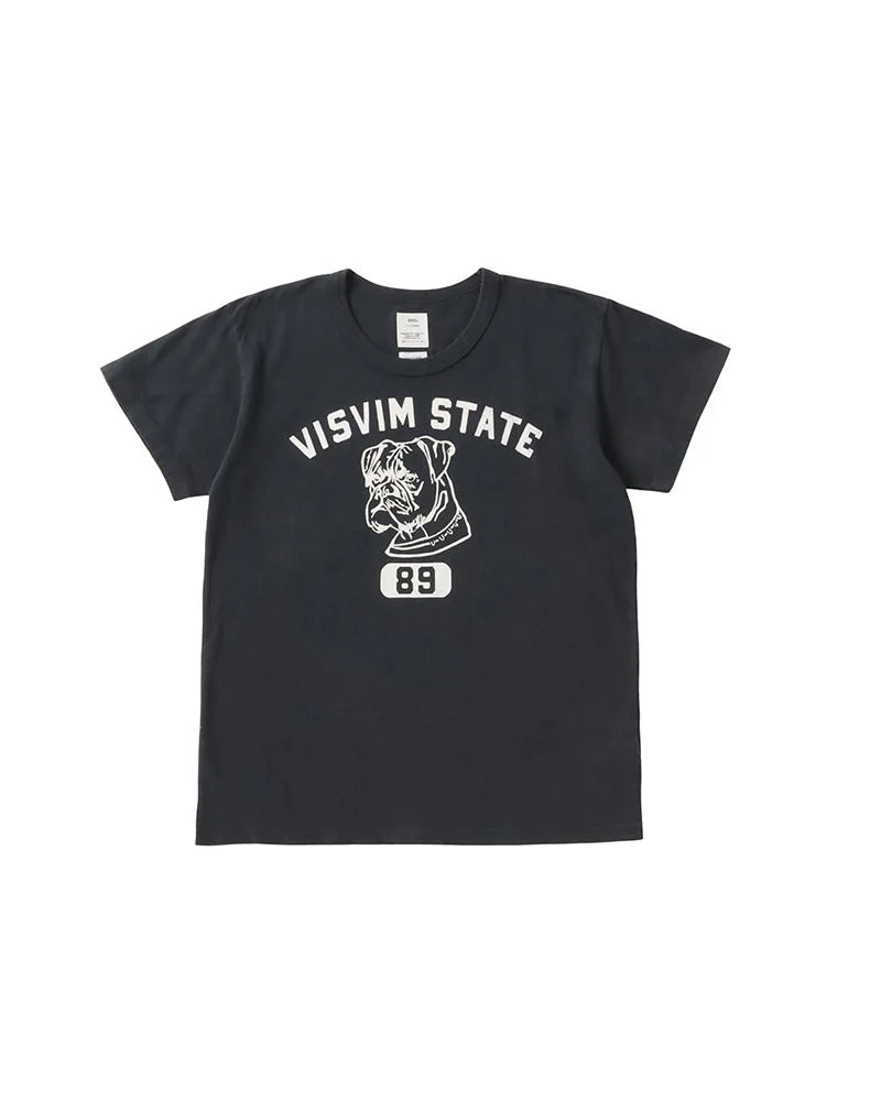 BOX TEE S/S 89 DMGD W BLACK - 1