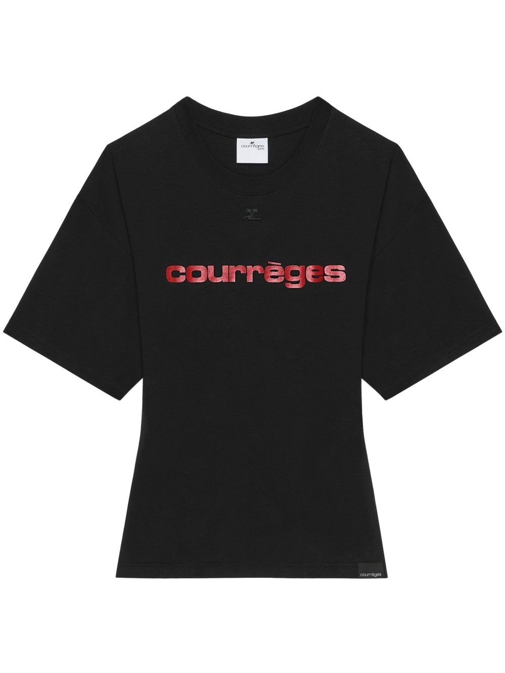 logo-print T-shirt - 1