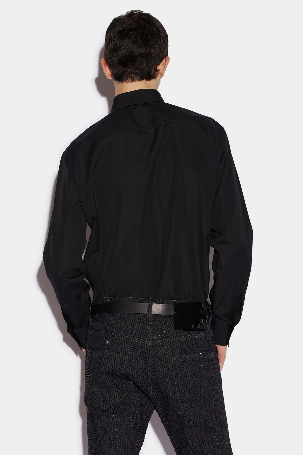 IBRA BLACK ON BLACK RELAX DAN SHIRT - 2