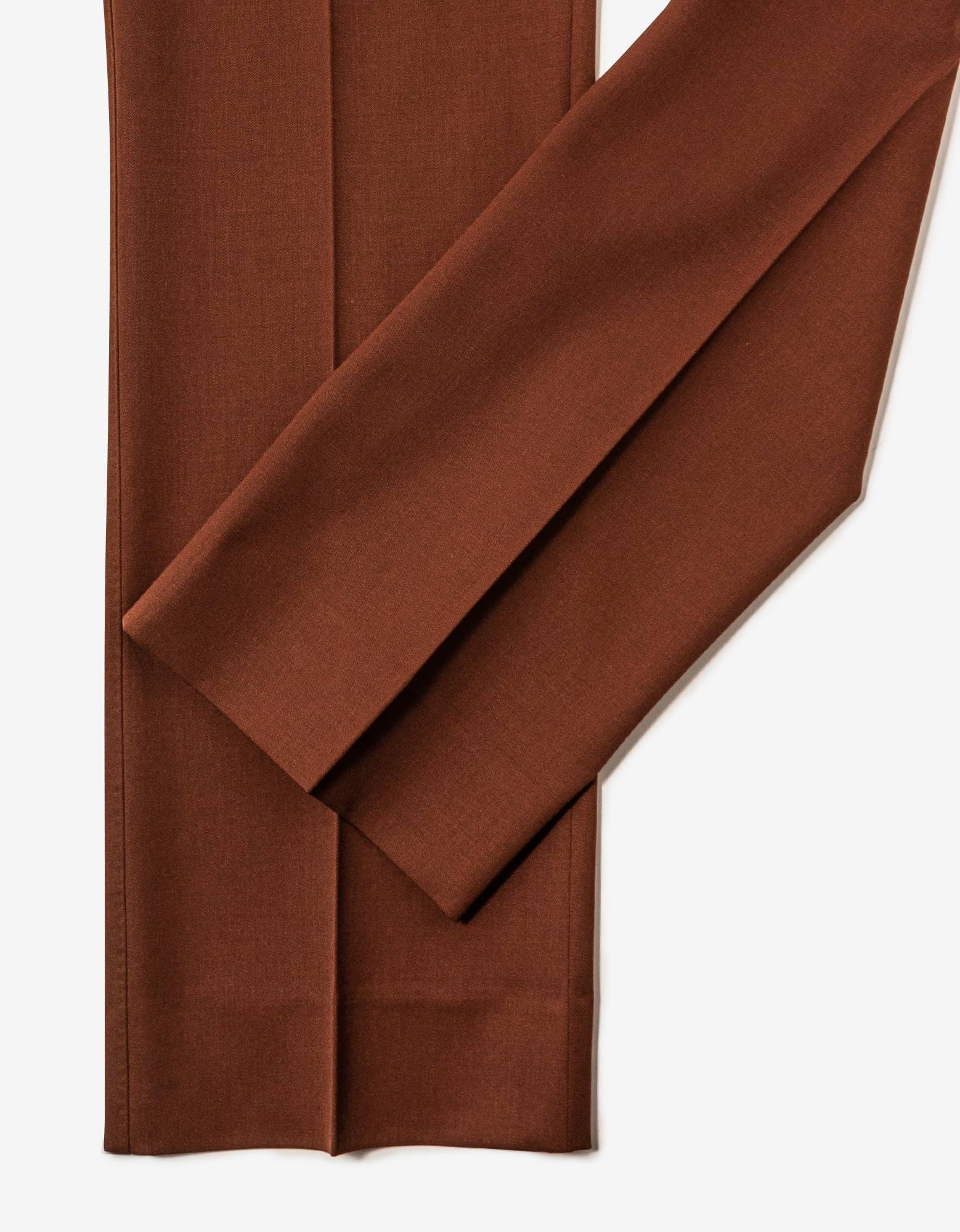 Brown Wool Trousers - 6