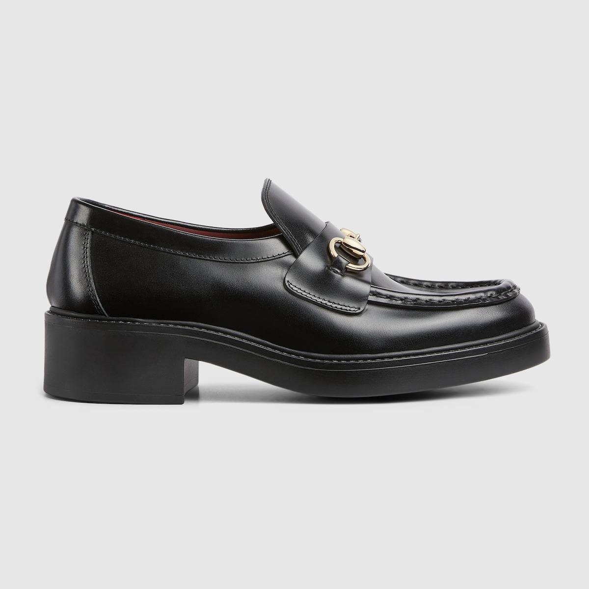 Women's loafer with Horsebit with lug sole - 1