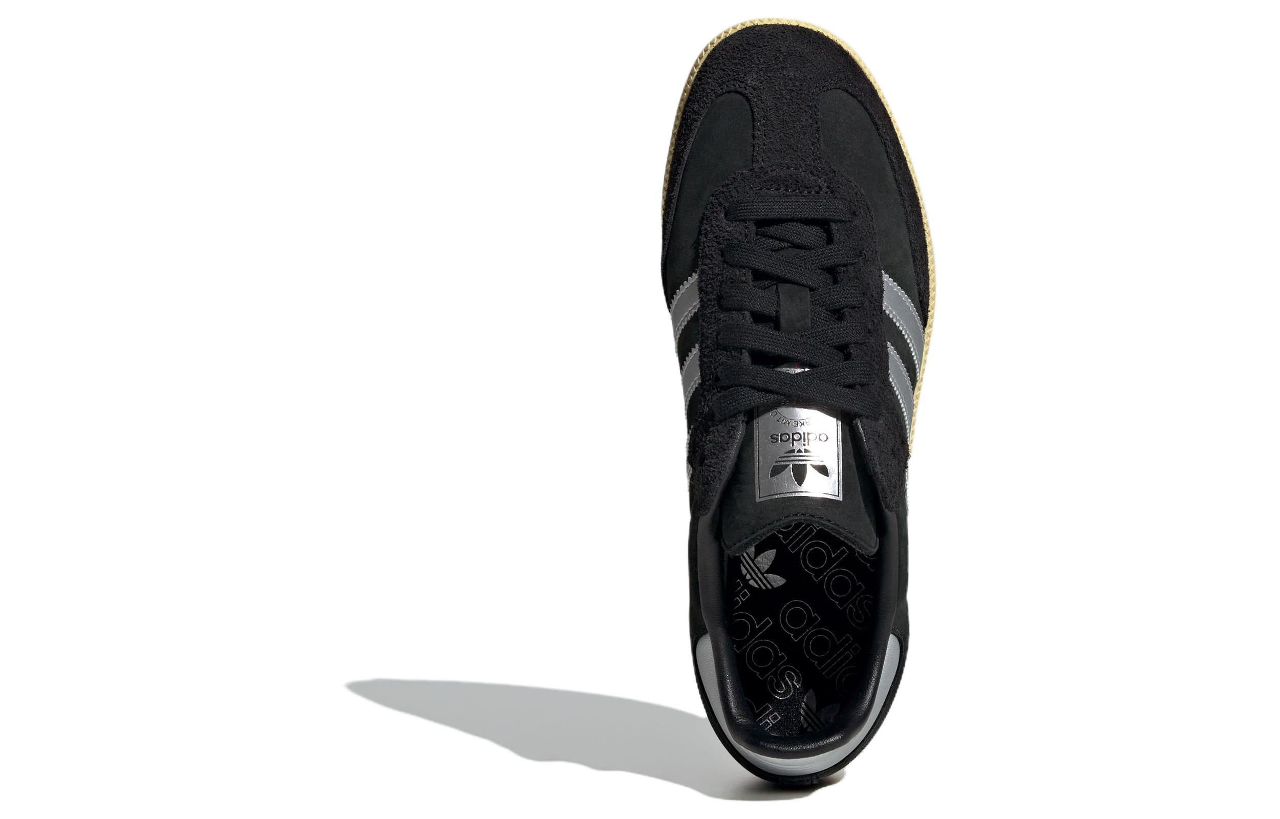 (WMNS) adidas originals Samba OG 'Black Matte Silver' IE8128 - 5