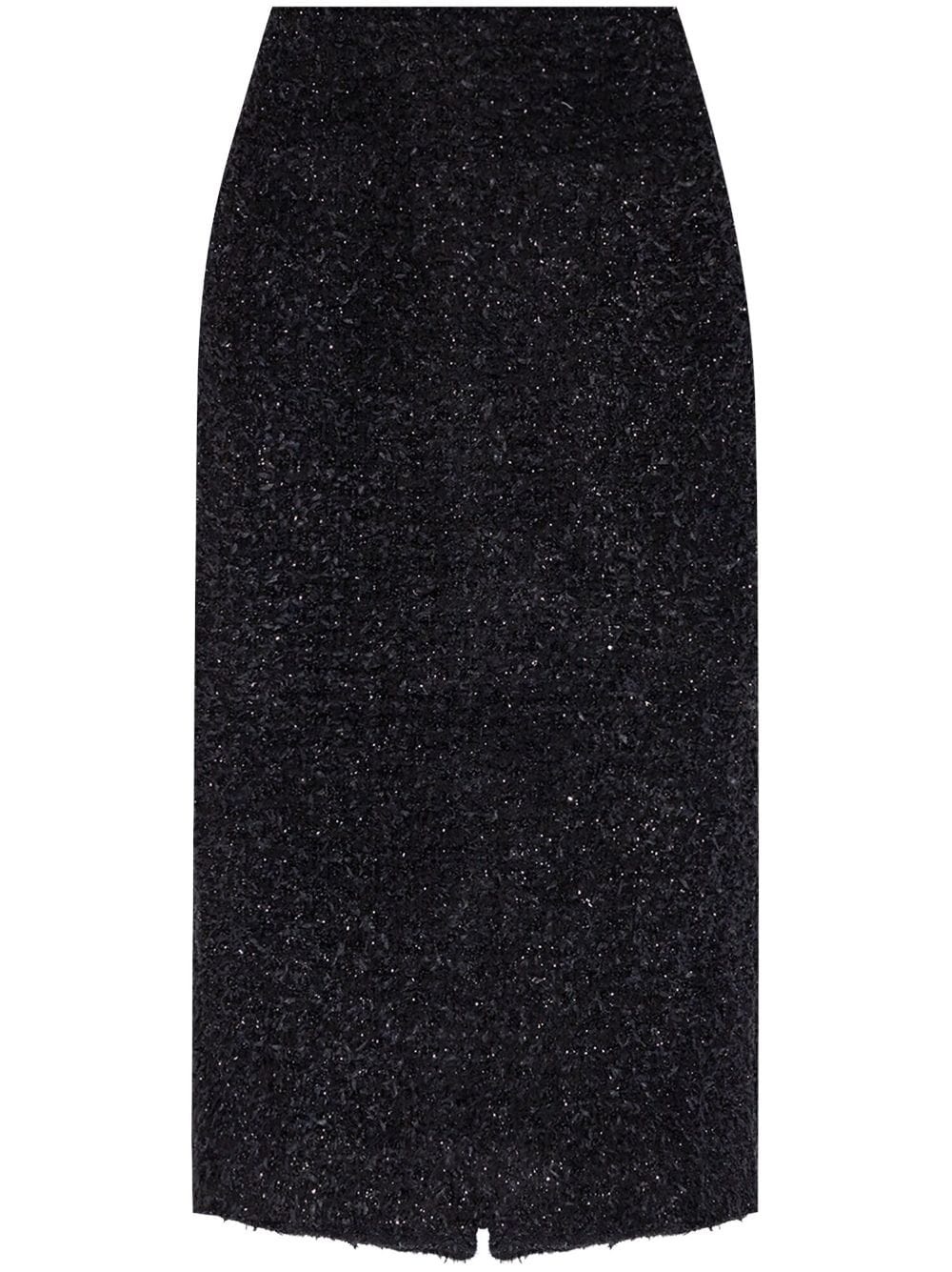 tweed midi skirt - 1