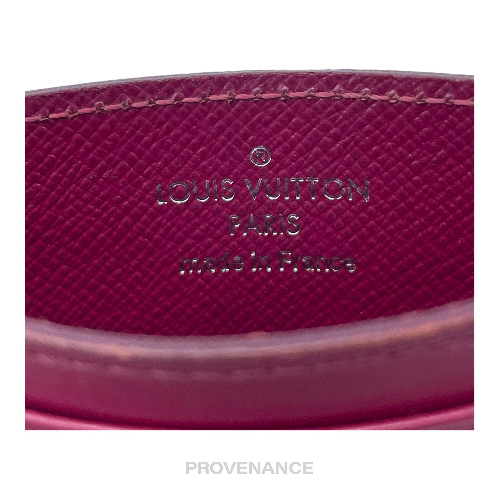 Louis Vuitton Card Holder Wallet - Fuchsia Epi Leather - 7