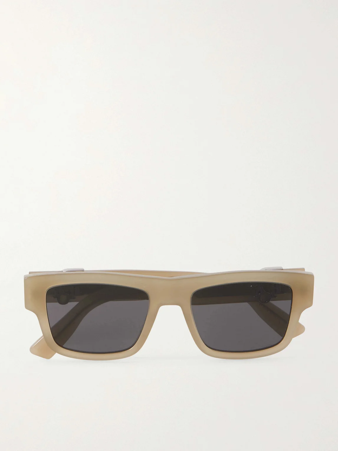 Dior Oblique S3I Rectangular-Frame Acetate Sunglasses - 1