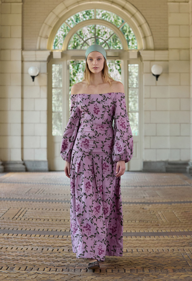 Senlis Wisteria Maxi Dress 4