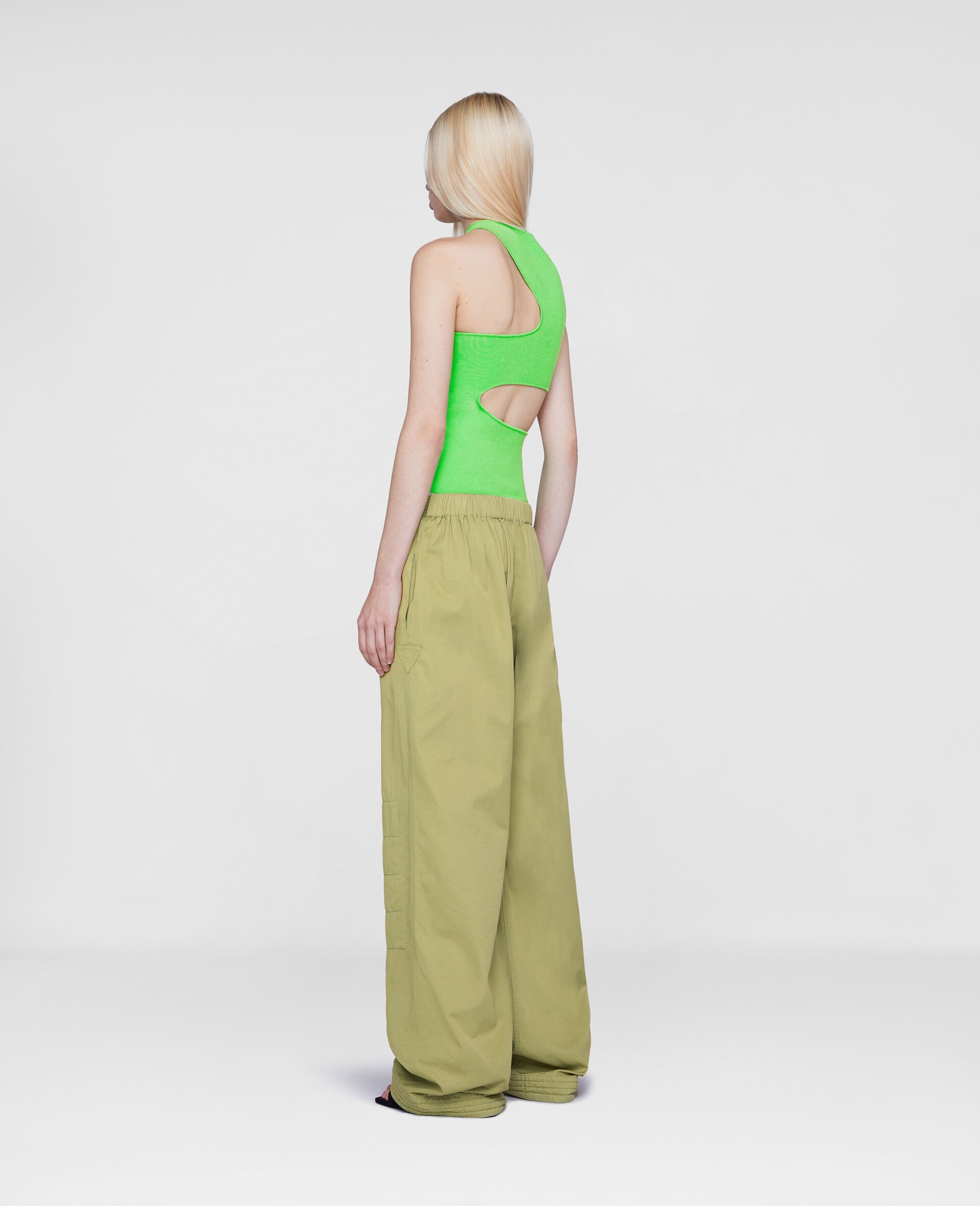 Compact Knit Cut‐Out Top - 3