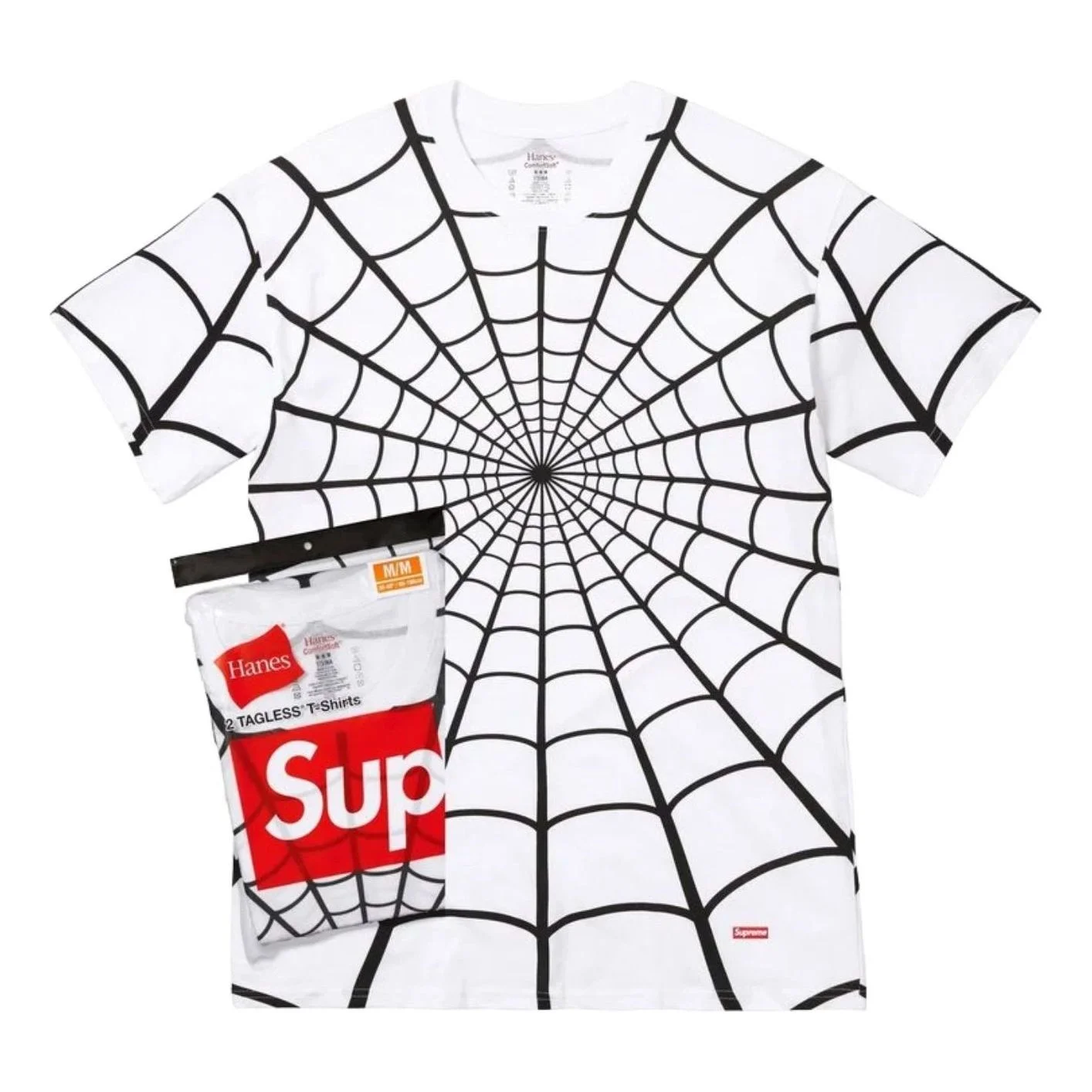 Supreme Supreme x Hanes Spider-Man Tagless T-Shirt (2 Pack) 