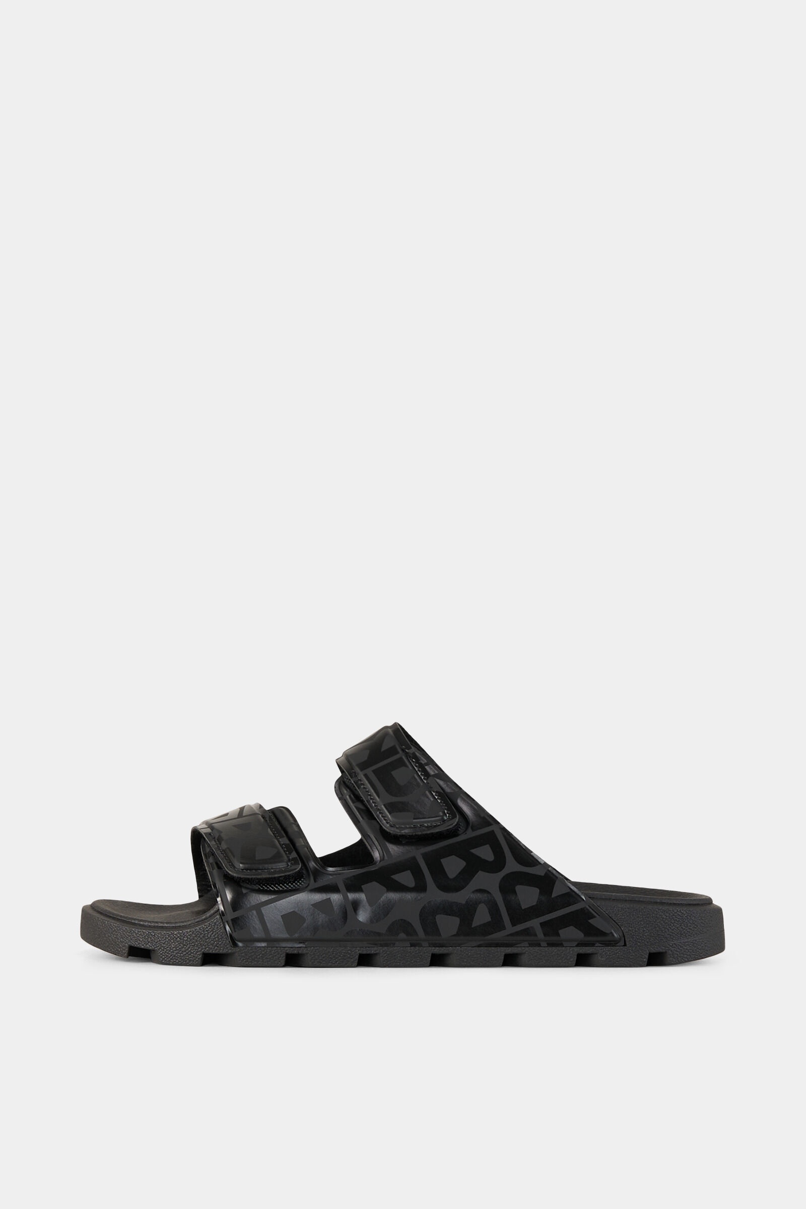 Biarritz Slides in Black - 1