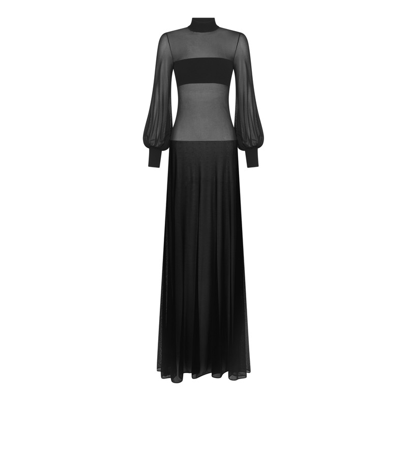 LONG TURTLENECK DRESS 1