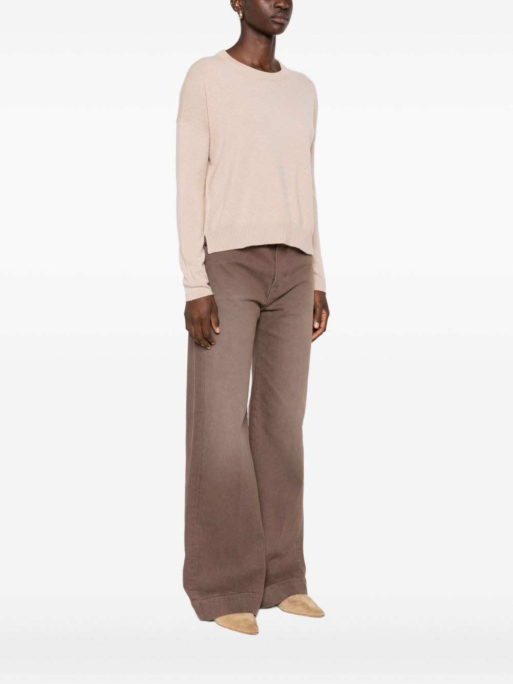cashmere crew-neck sweater - 3