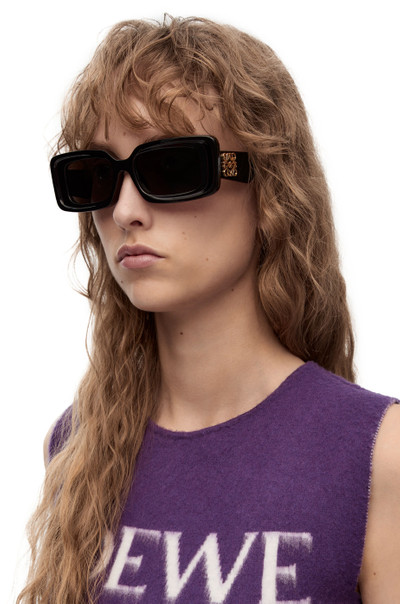 Loewe Rectangular sunglasses in acetate outlook