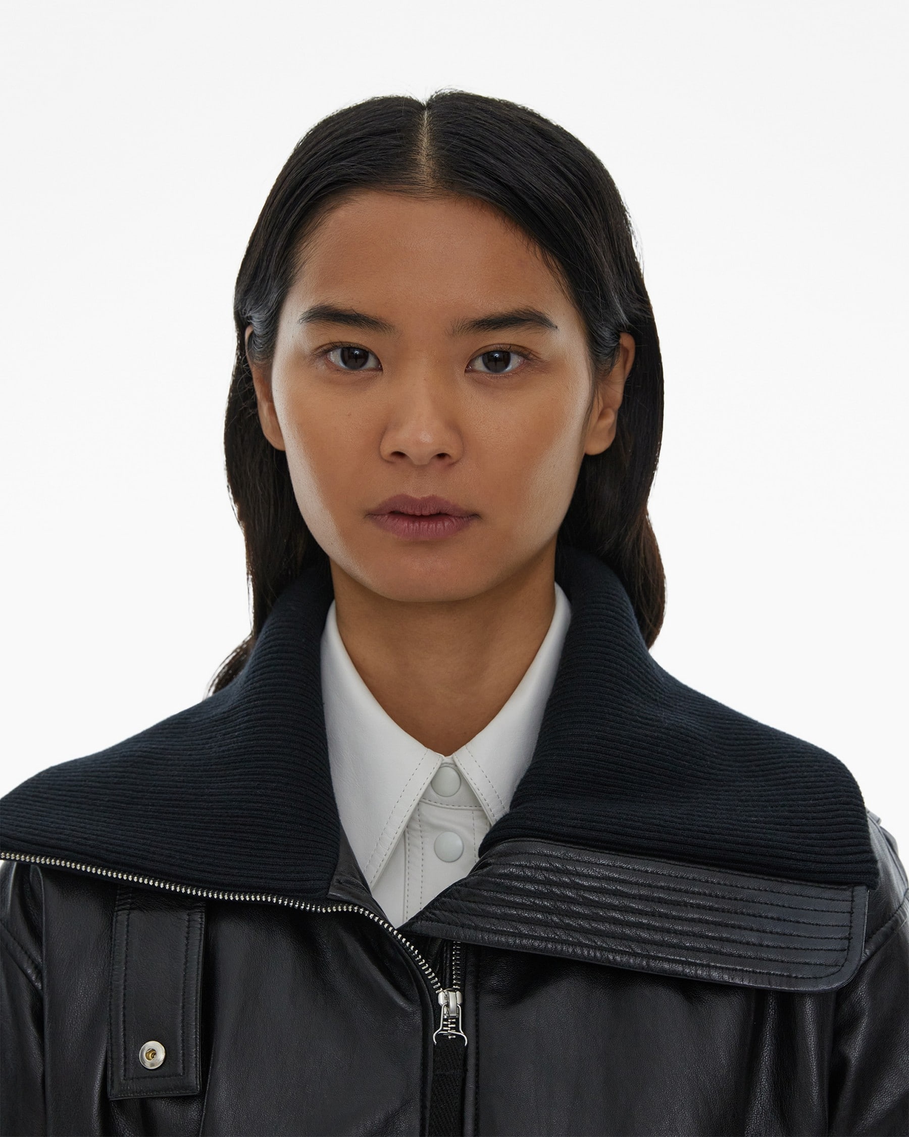 LEATHER BOMBER JACKET - 7