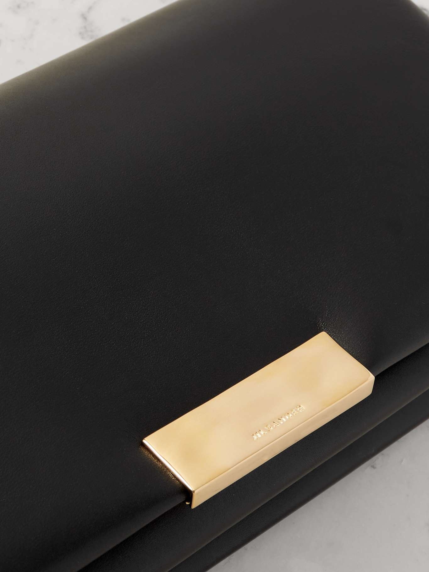 Leather clutch Black - 4