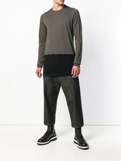 Rick Owens DRKSHDW layered T-shirt outlook