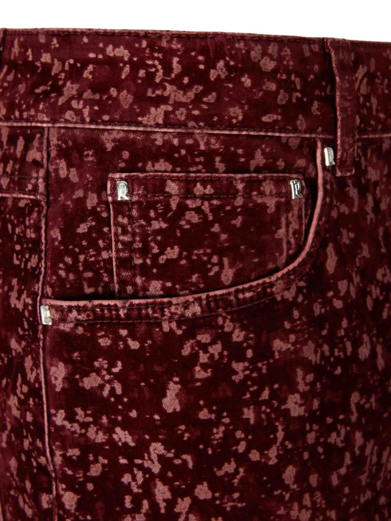 laser print baggy trousers 3