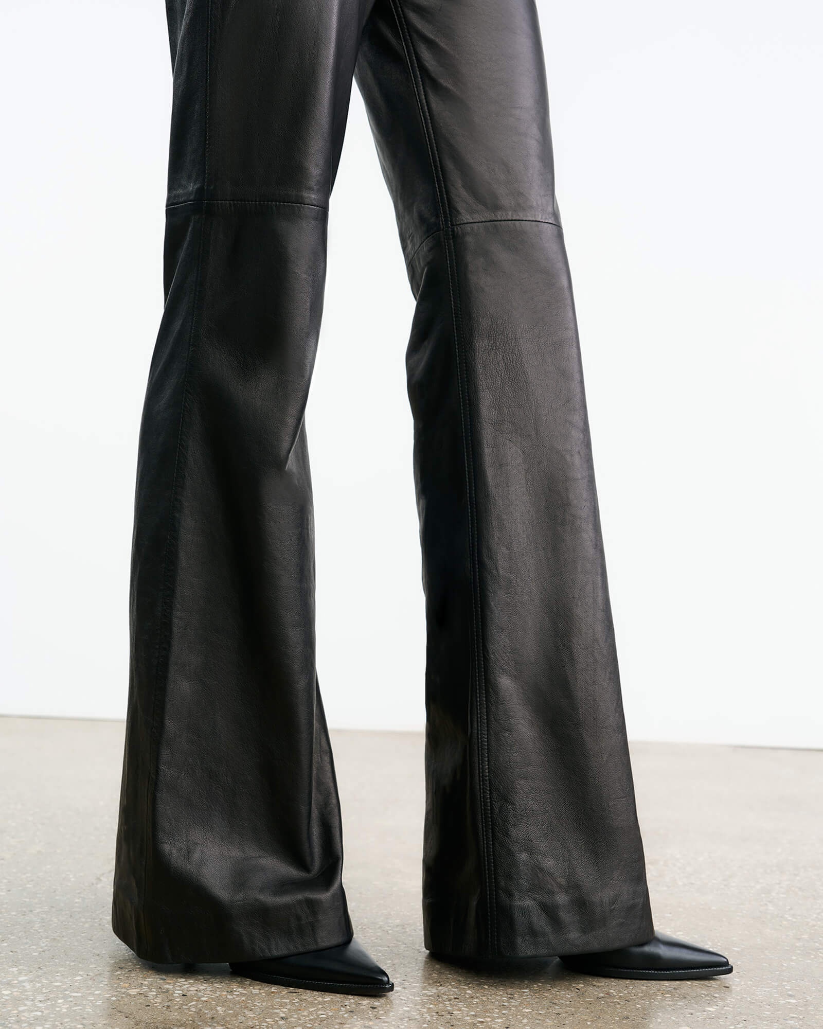 ROE LEATHER PANT - 3