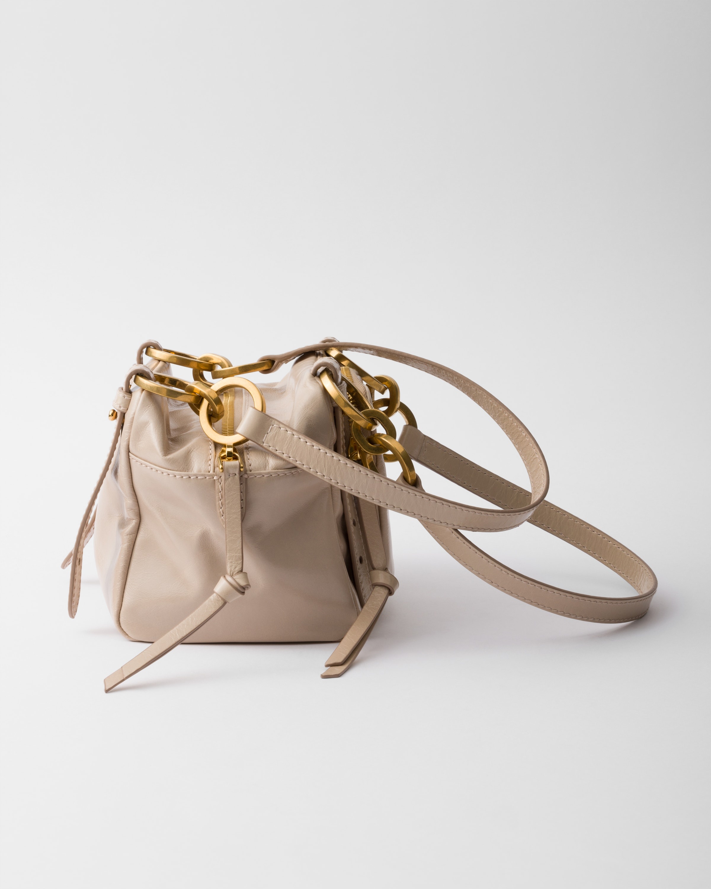Prada Prada Dangle leather top-handle mini-bag | REVERSIBLE