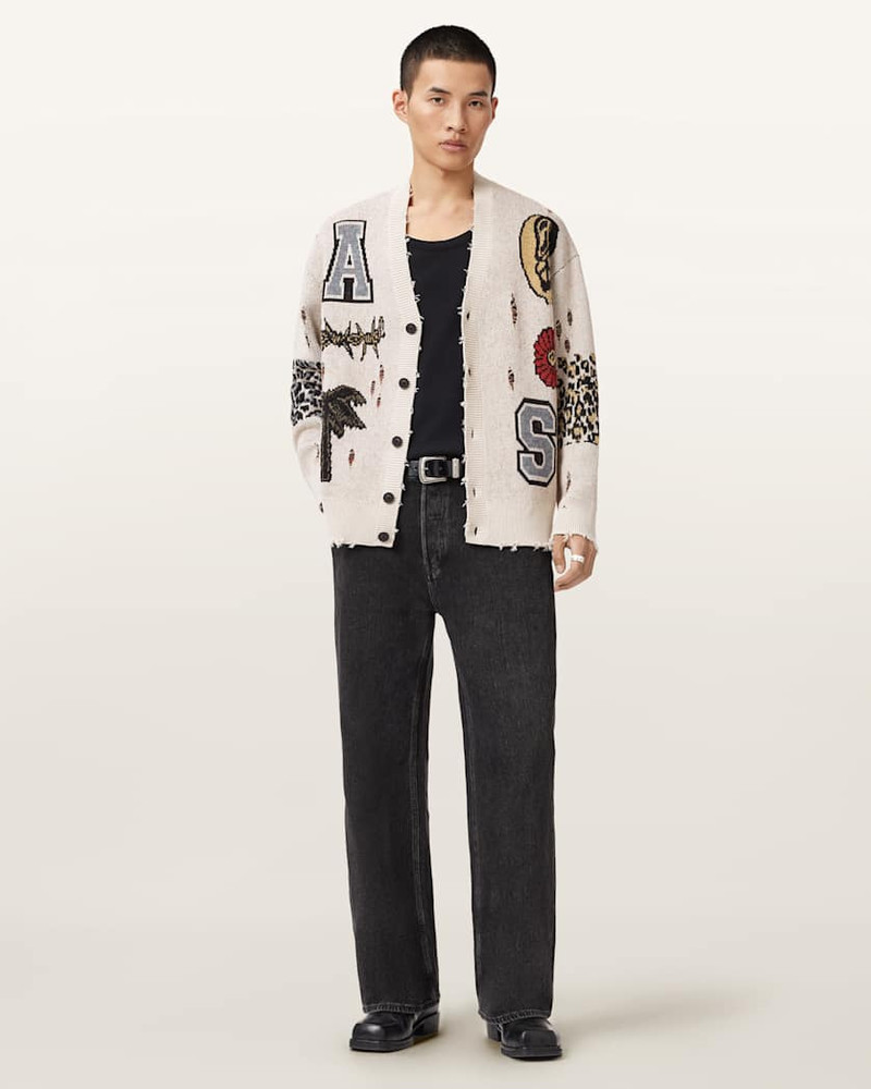 FOXX JACQUARD OVERSIZED CARDIGAN 6
